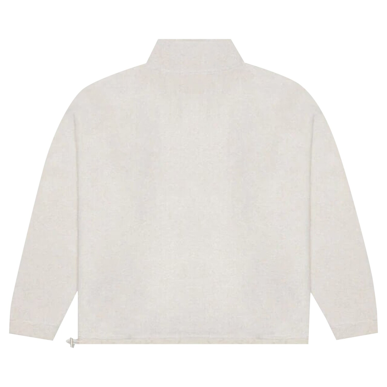 Флисовый пуловер Fear of God Essentials с полумолнией до половины, цвет Овсянка — фото 2