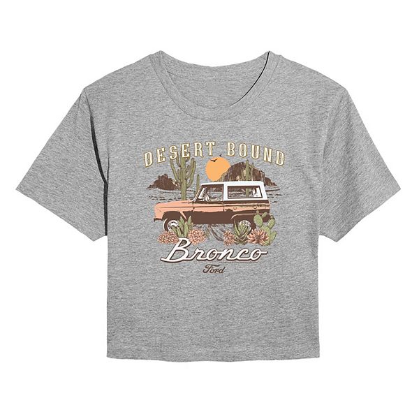 

Футболка с принтом Bronco Desert Bound для подростков Licensed Character, Heather Gray, Коричневый, Футболка с принтом Bronco Desert Bound для подростков Licensed Character, Heather Gray