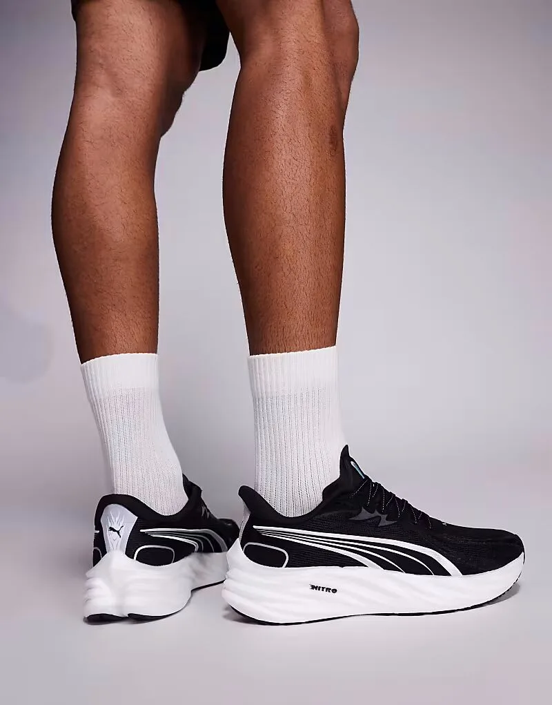 Кроссовки Puma Velocity Nitro 4 черного цвета — фото 4