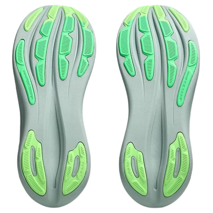 ASICS GEL NIMBUS 28 Support Running Shoes мужские зеленые — фото 4