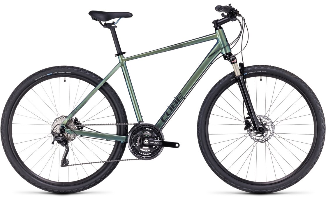 

Кроссовый велосипед Cube Nature EXC - 28 дюймов - Diamant - 2024, цвет Grün|verde´n´black