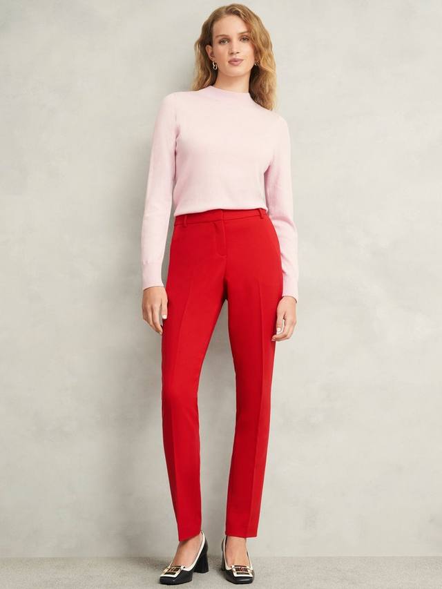 

Сшитые на заказ брюки suki slim для ног Hobbs, цвет Hot Magenta