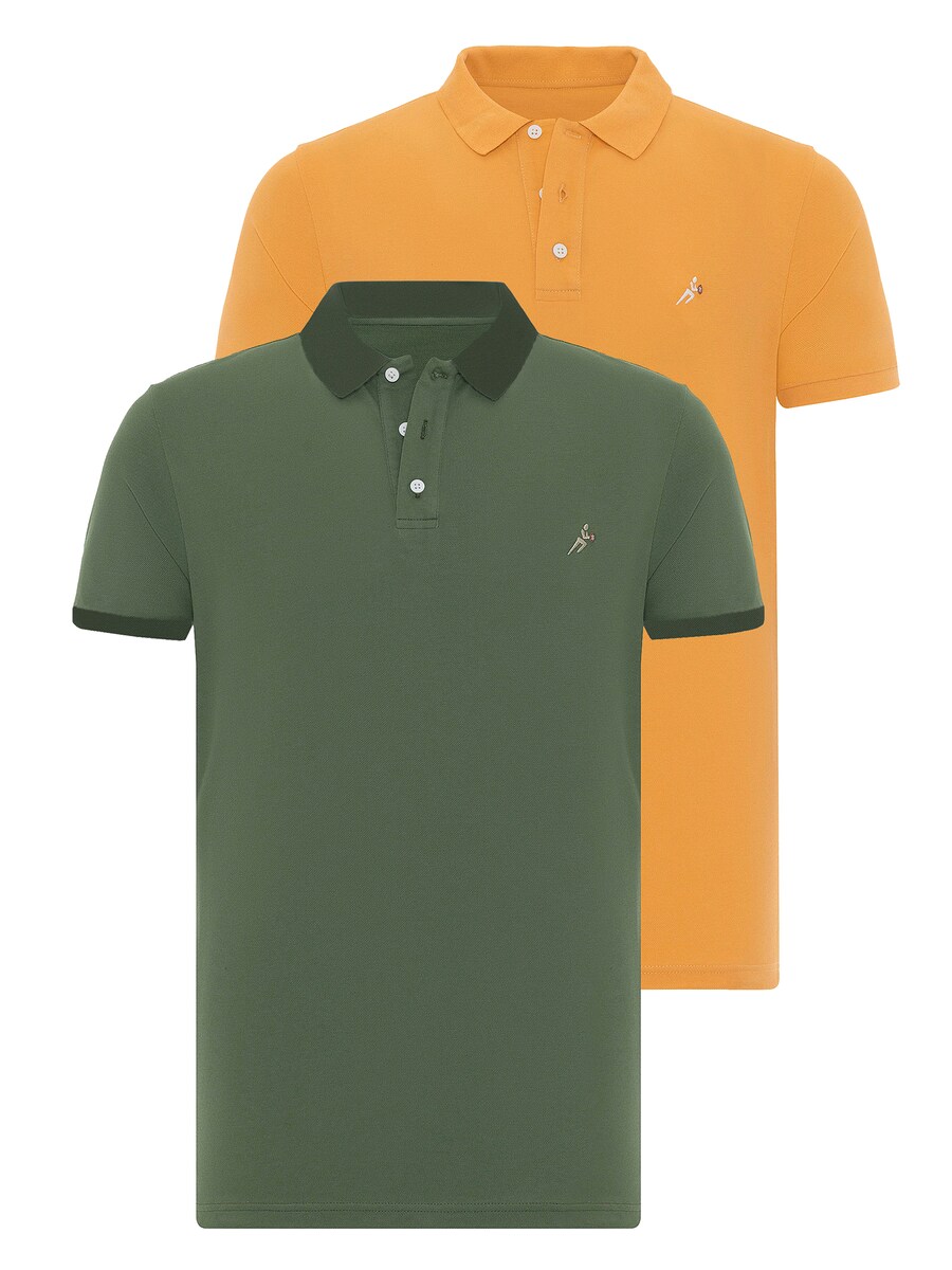 

Рубашка Moxx Paris Rotterdam, цвет Green/Orange