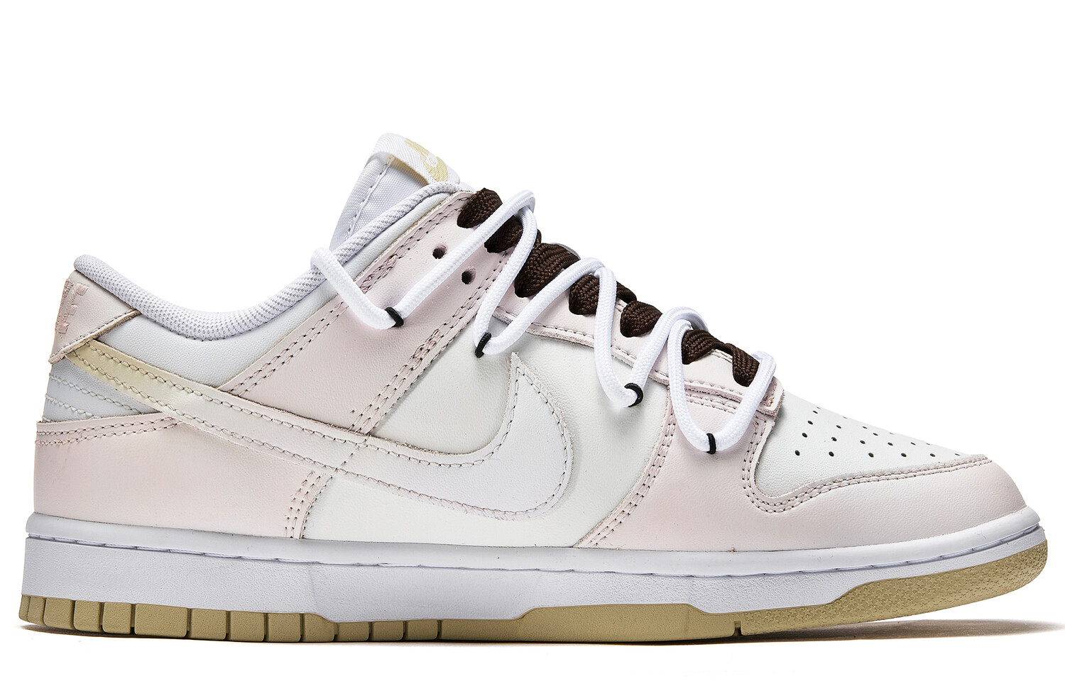 

Кроссовки Nike Dunk Skateboarding Shoes Men Low-top Pink/white, розовый