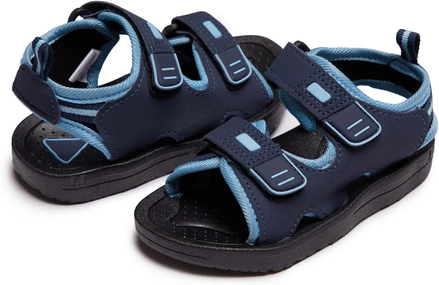 

Детские легкие сандалии Skysole с двойным регулируемым ремешком, светло-голубой