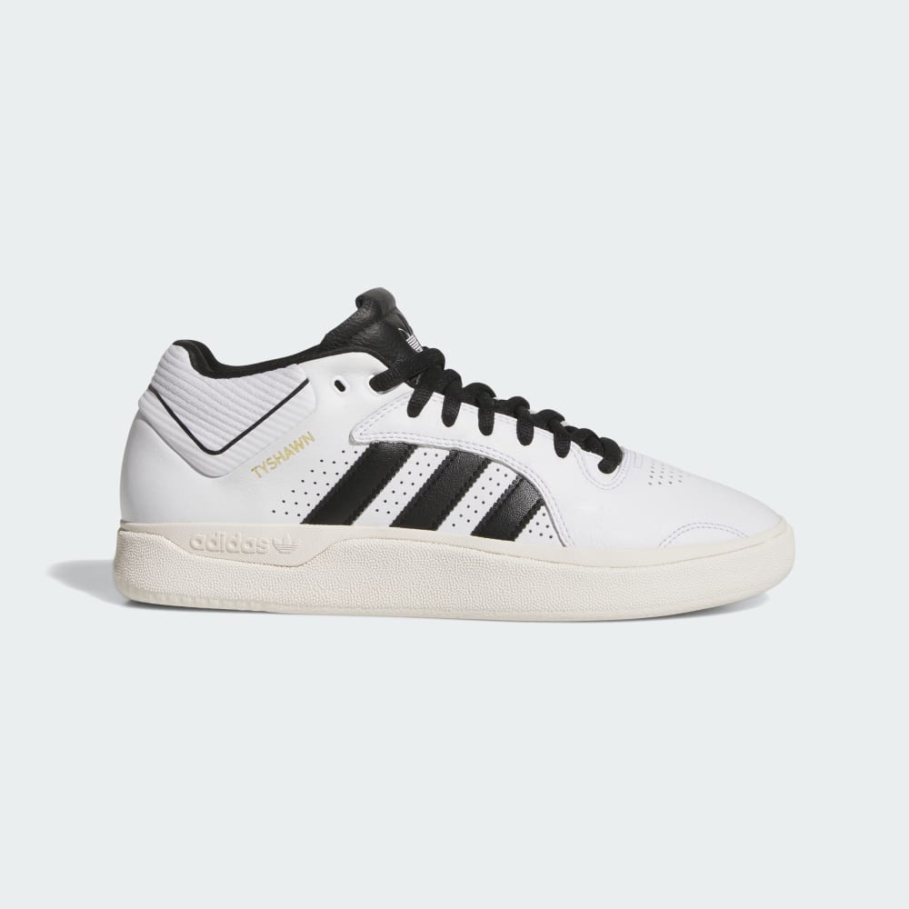 

Кроссовки Adidas Tyshawn Mid Shoes, цвет Cloud White/Core Black/Cloud White