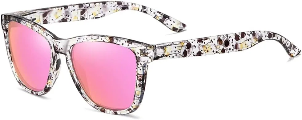 

Женские поляризованные солнцезащитные очки UV400 Мужские солнцезащитные очки Цветные оправы для очков Велоспорт Вождение Спорт Путешествия Очки generic, Cat Pink