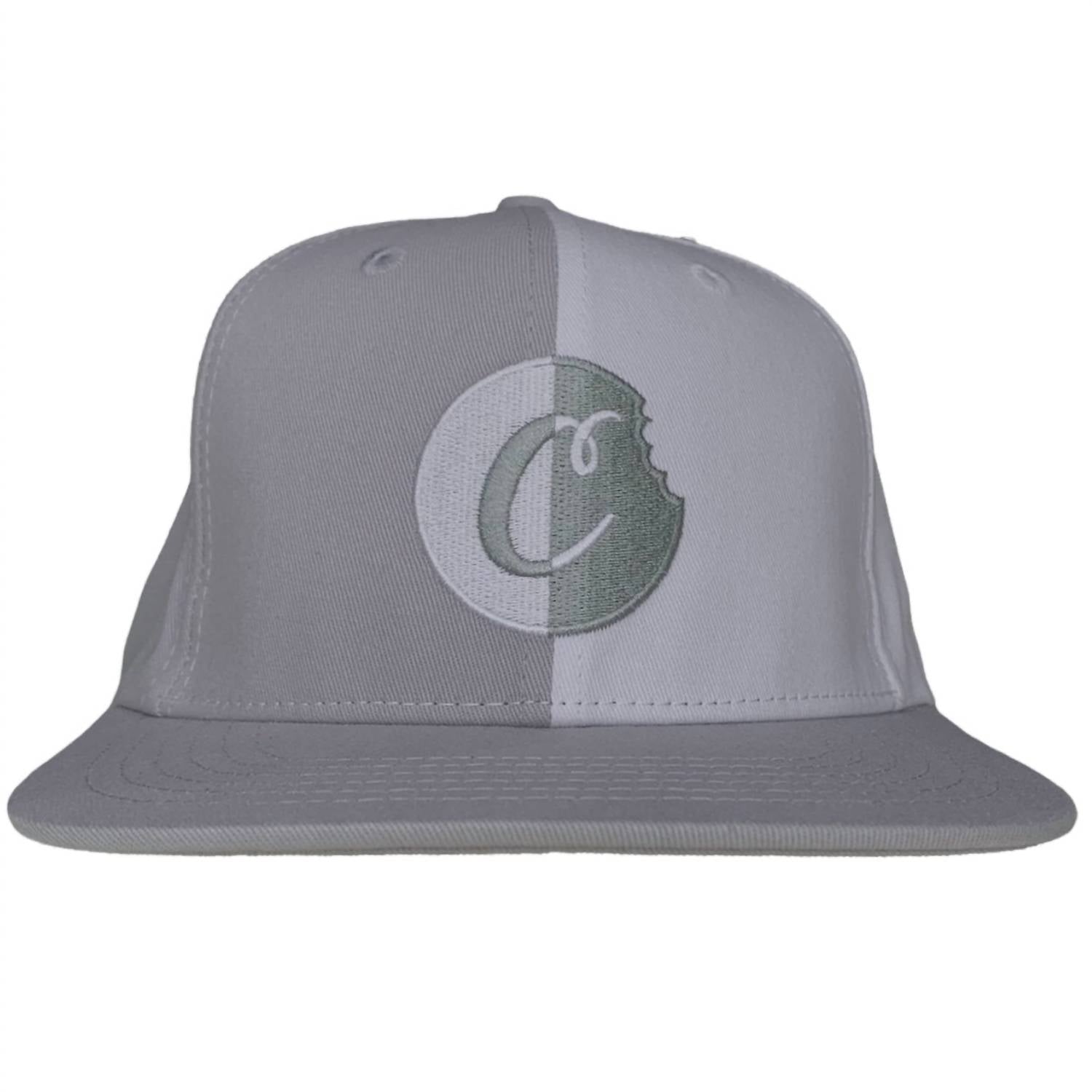 

Мужская кепка-кнопка All City Twill Snapback серого/белого цвета Cookies