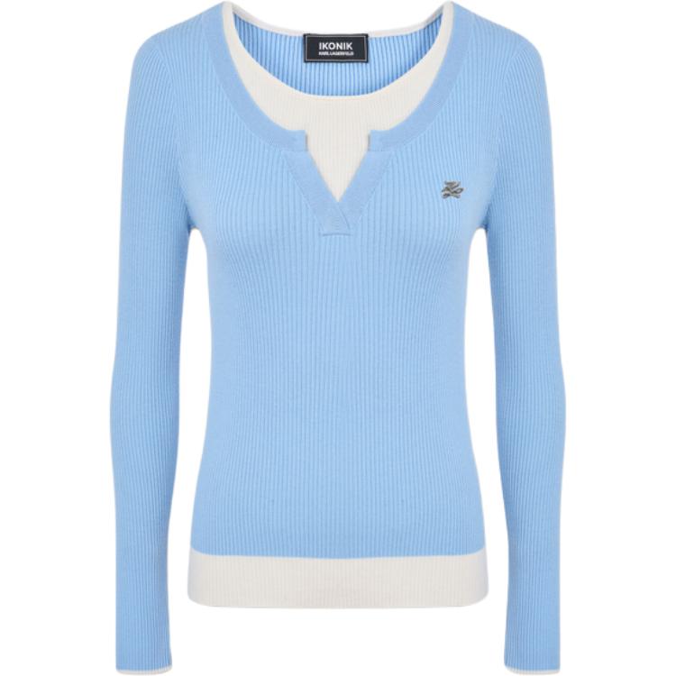

Свитер KARL LAGERFELD FW25 женский KARL LAGERFELD / Karl Lagerfeld Jeans, синий