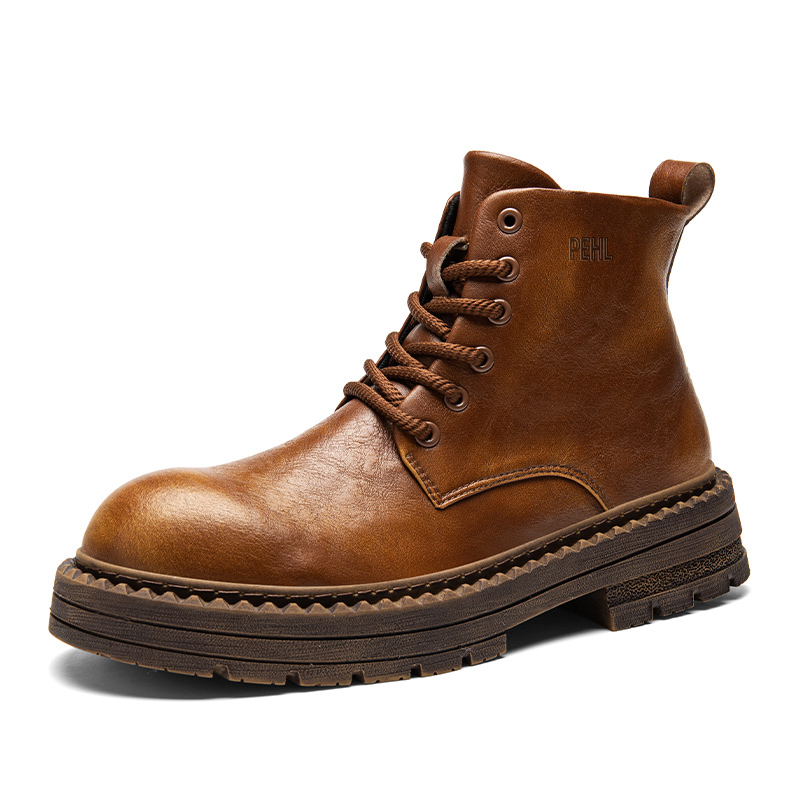 

Короткие мужские ботинки Martin 3 см PEHL, Brown