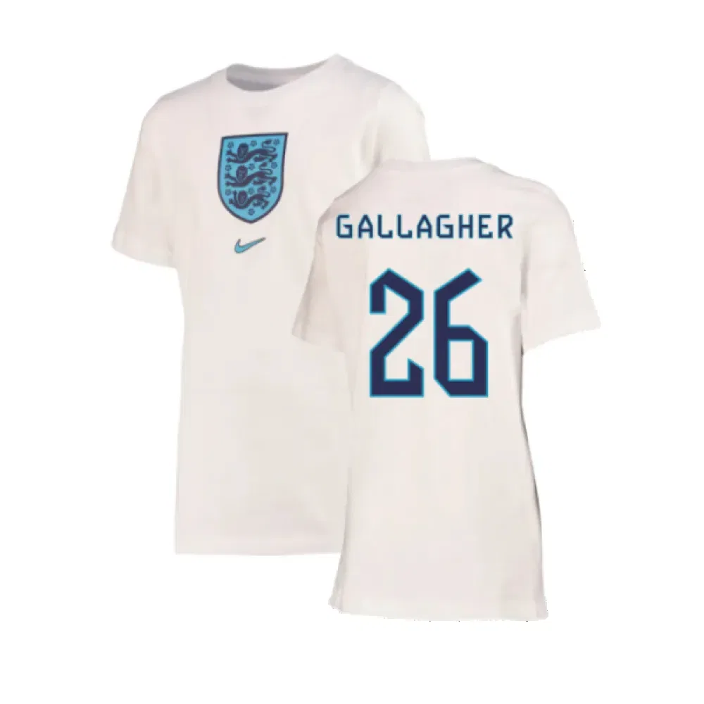 Футболка с логотипом сборной Англии Nike England, белый