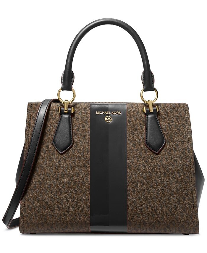 

Сумка среднего размера с логотипом Marilyn Michael Kors, тан/бежевый