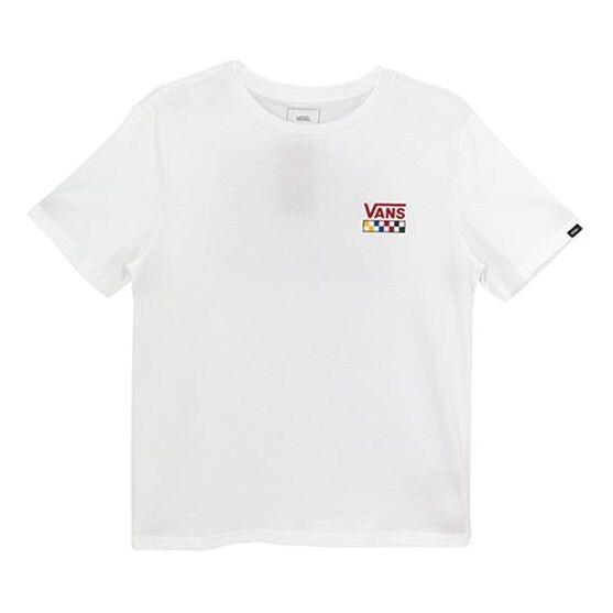 

Футболка men's alphabet casual short sleeve white Vans, белый