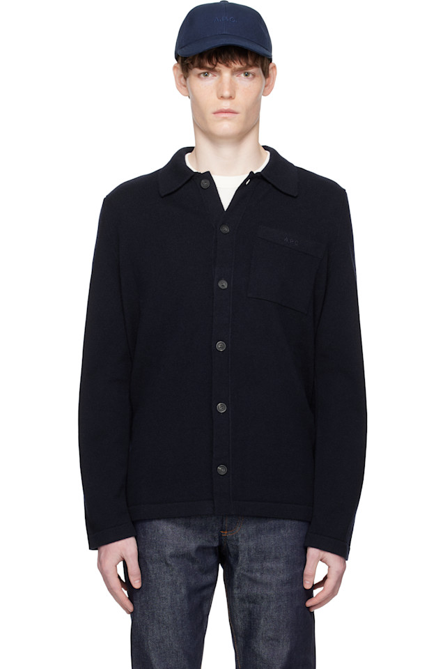 

Кардиган Matti A.P.C., синий