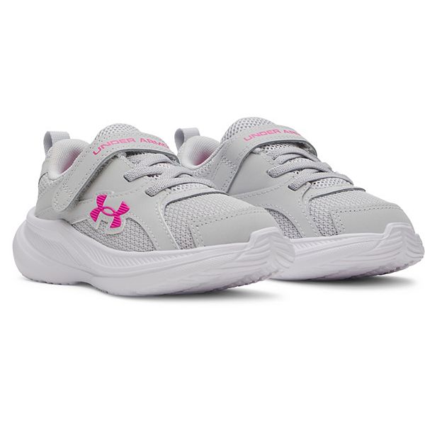 Беговые кроссовки для малышей Assert 11 ac Under Armour, Halo Gray Rebel Pink — фото 2