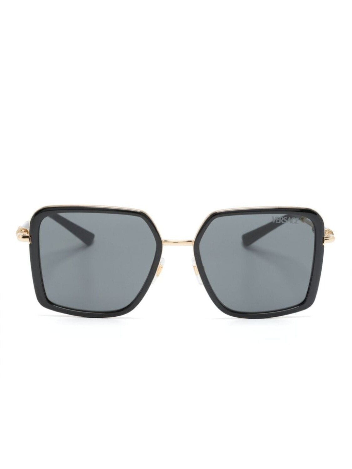 

Versace Eyewear очки в квадратной оправе, черный