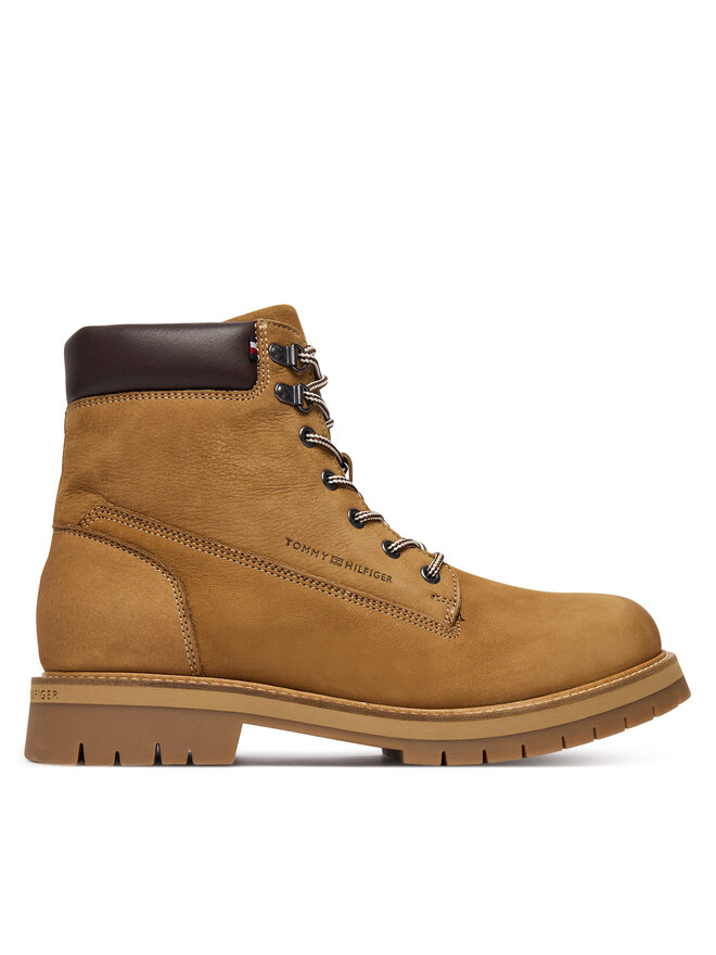 

Ботильоны на шнуровке Flex Th Outdoor W Nbk Boot FM0FM05563 Tommy Hilfiger, коричневый