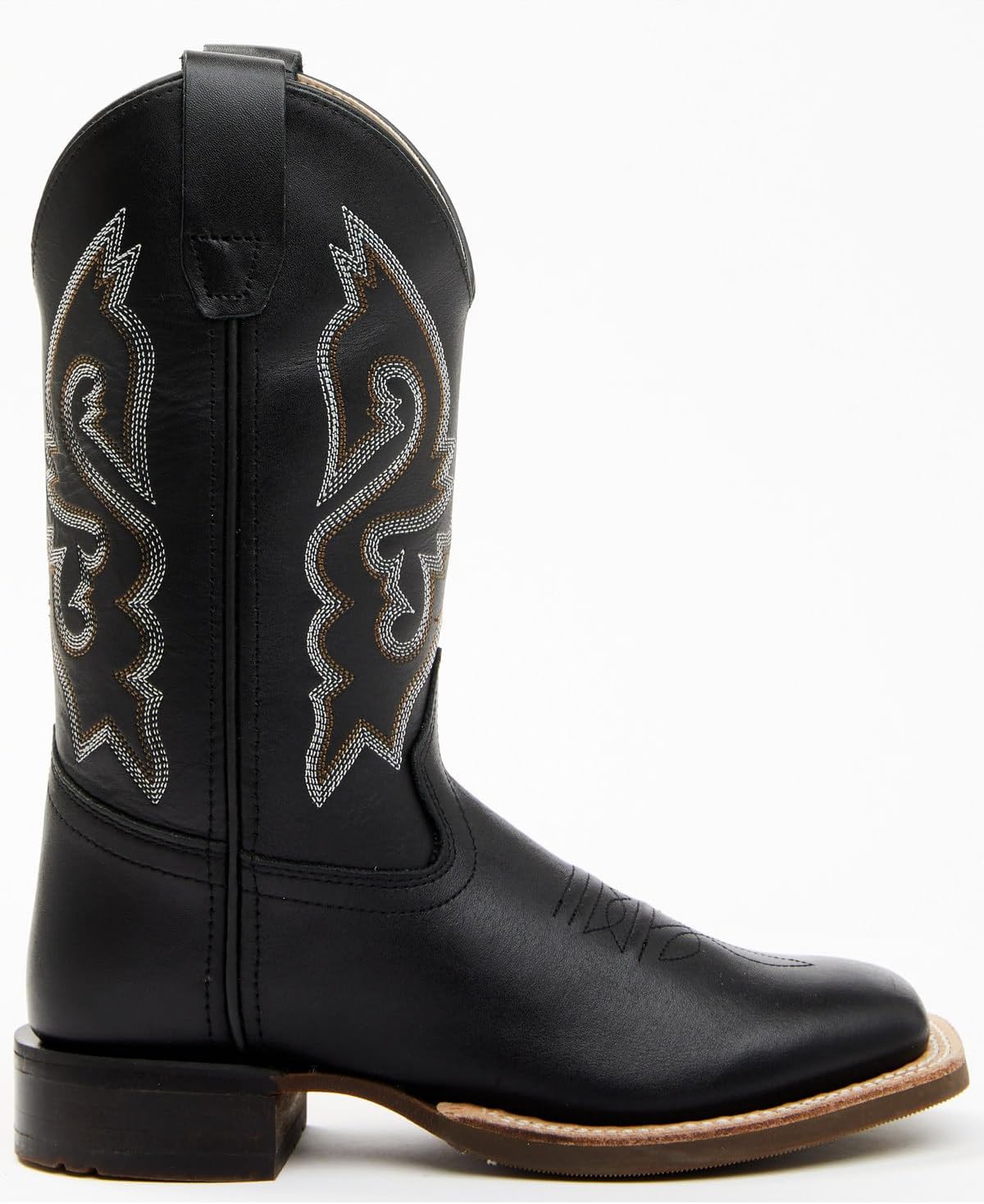 Детские ковбойские сапоги Cody James Boys' Little Westley с широким квадратным носком - Bcbsp23p7, черный — фото 2