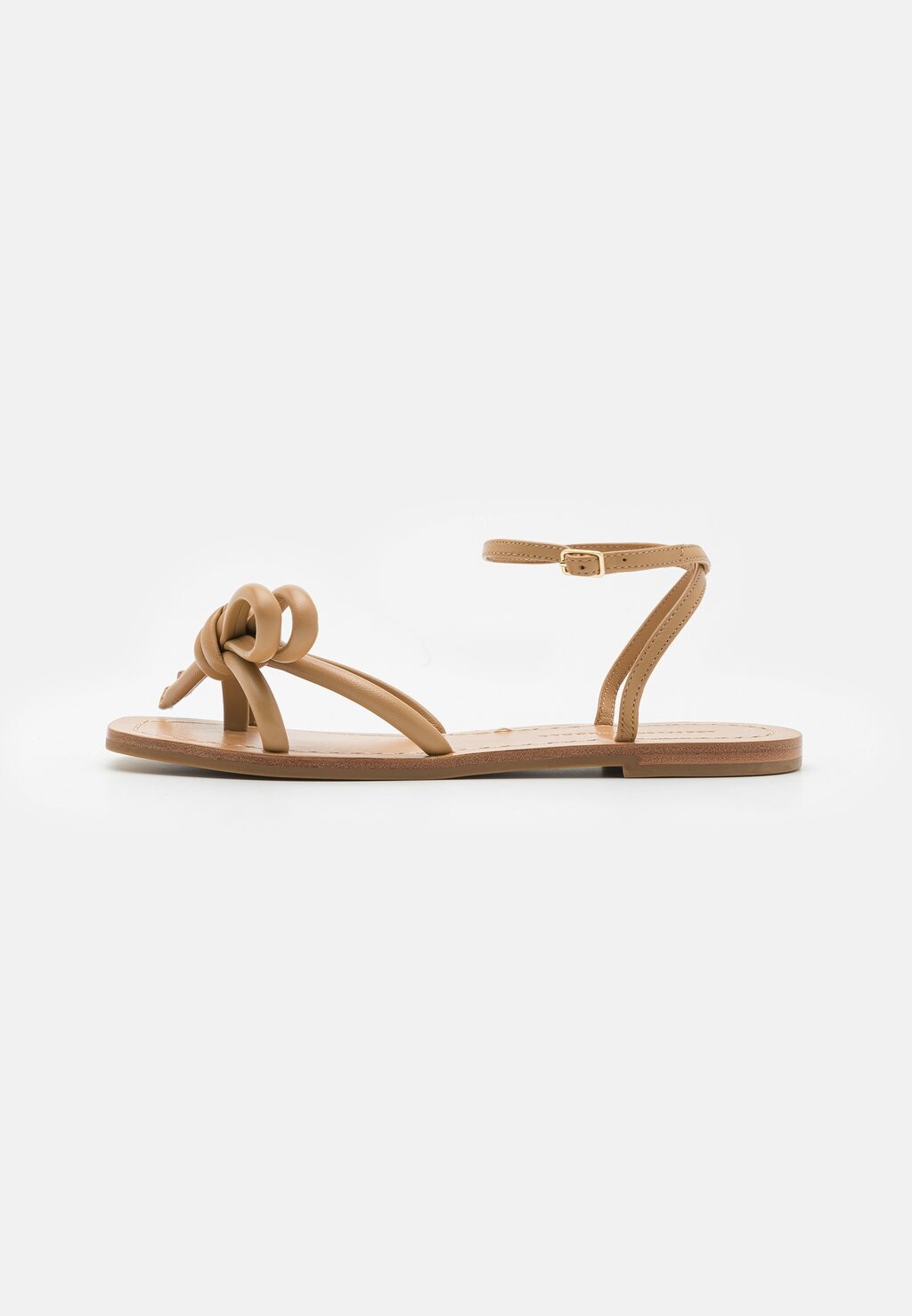 

Сандалии с ремешками HENRIETTE BOW FLAT WITH ANKLE STRAP Loeffler Randall, песочный
