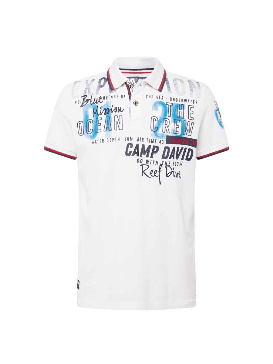 

Рубашка поло CAMP DAVID Shirt, белый