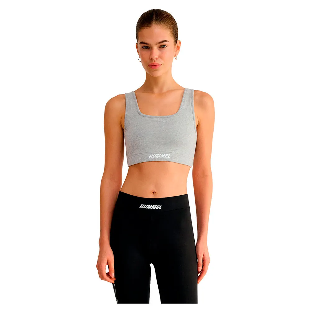 

Футболка без рукавов спортивная Hummel Elemental Cotton Sports, серый