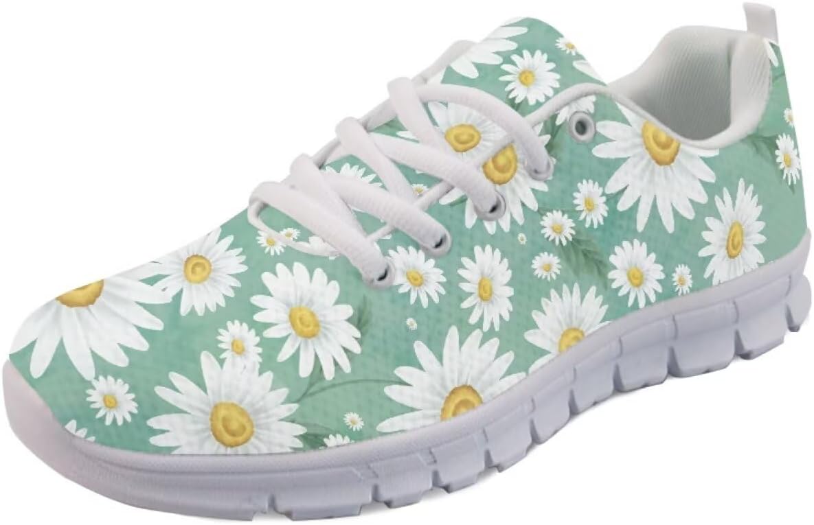

Женские кроссовки с мягкой подошвой для спорта, фитнеса, путешествий, работы, прогулок и тенниса Getelinseng, Daisy