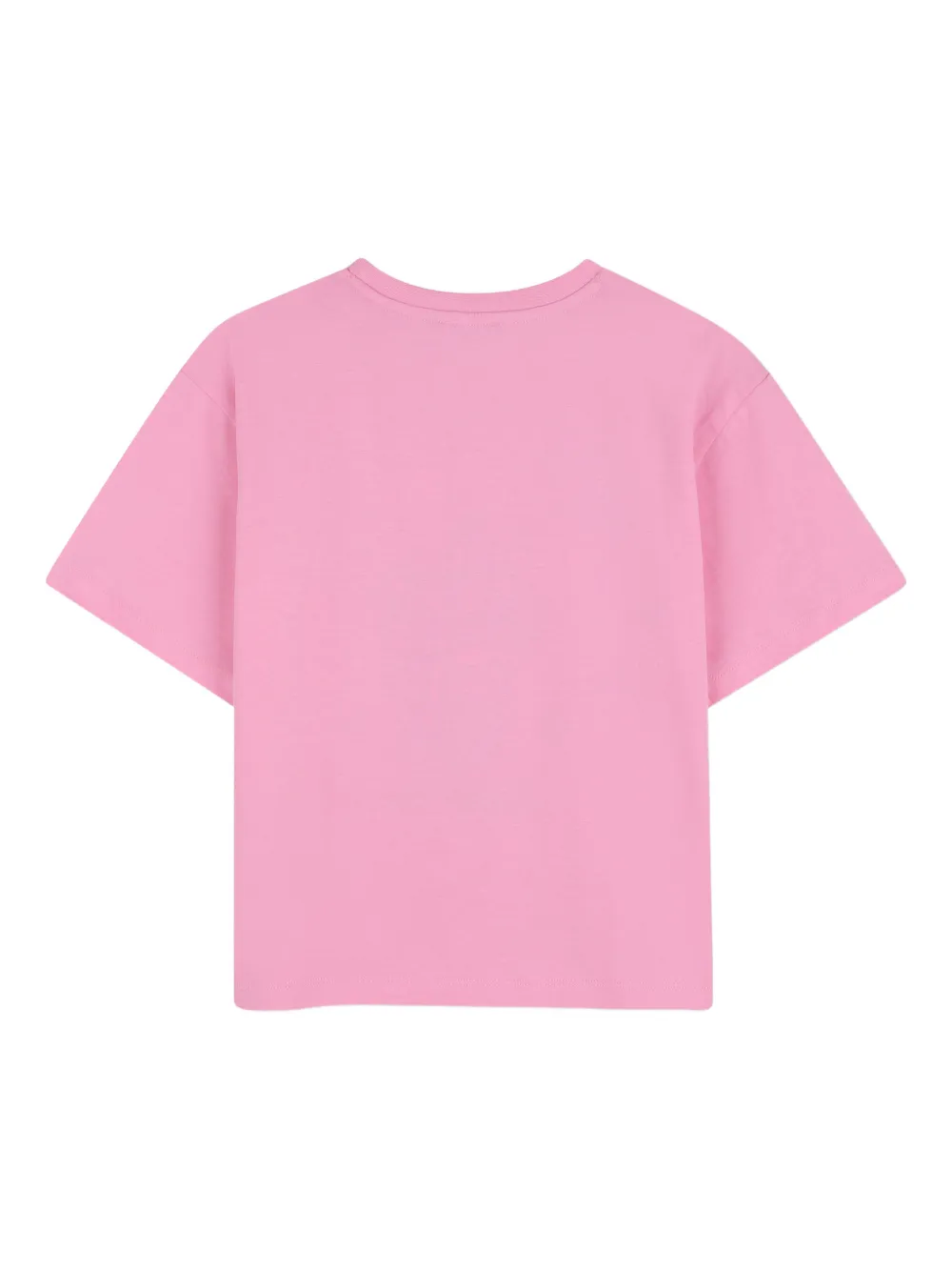 Футболка с изображением тигра в пузырях Kenzo Kids, розовый — фото 2