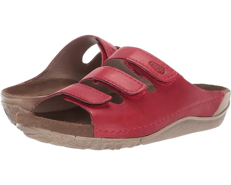 

Сандалии Wolky Nomad, цвет Red Vegi Leather