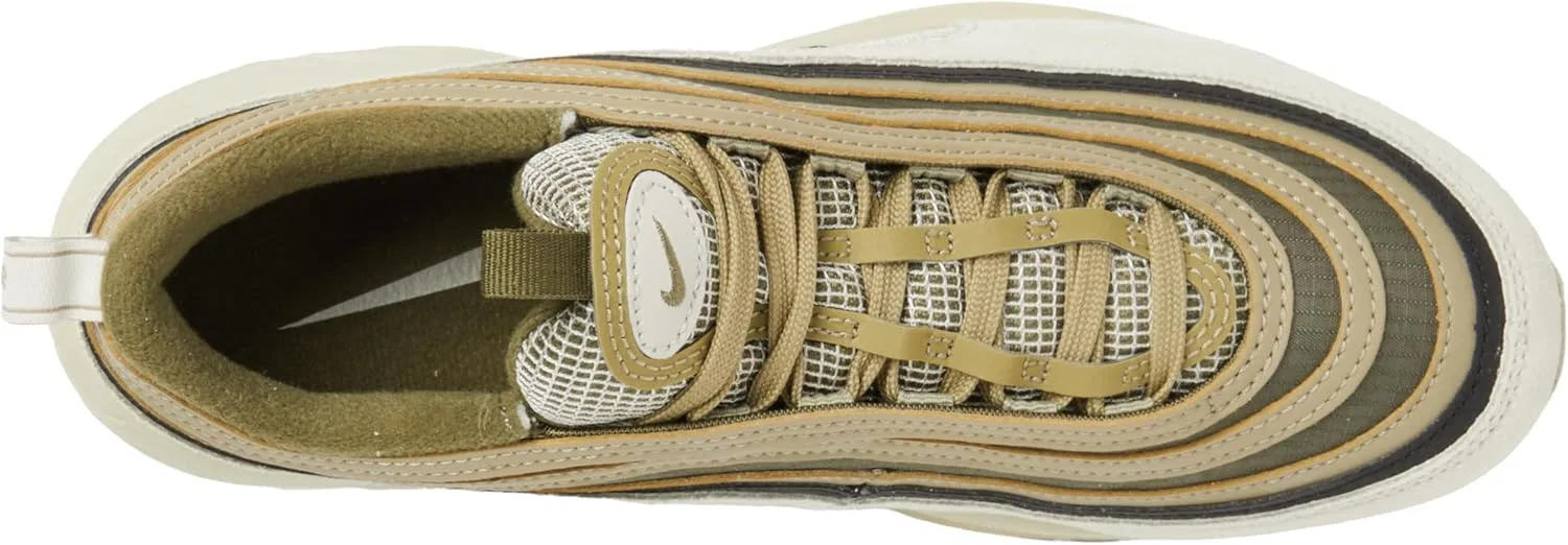 Мужские кроссовки Nike Air Max 97 'Off', Light Bone Black Medium Olive — фото 3