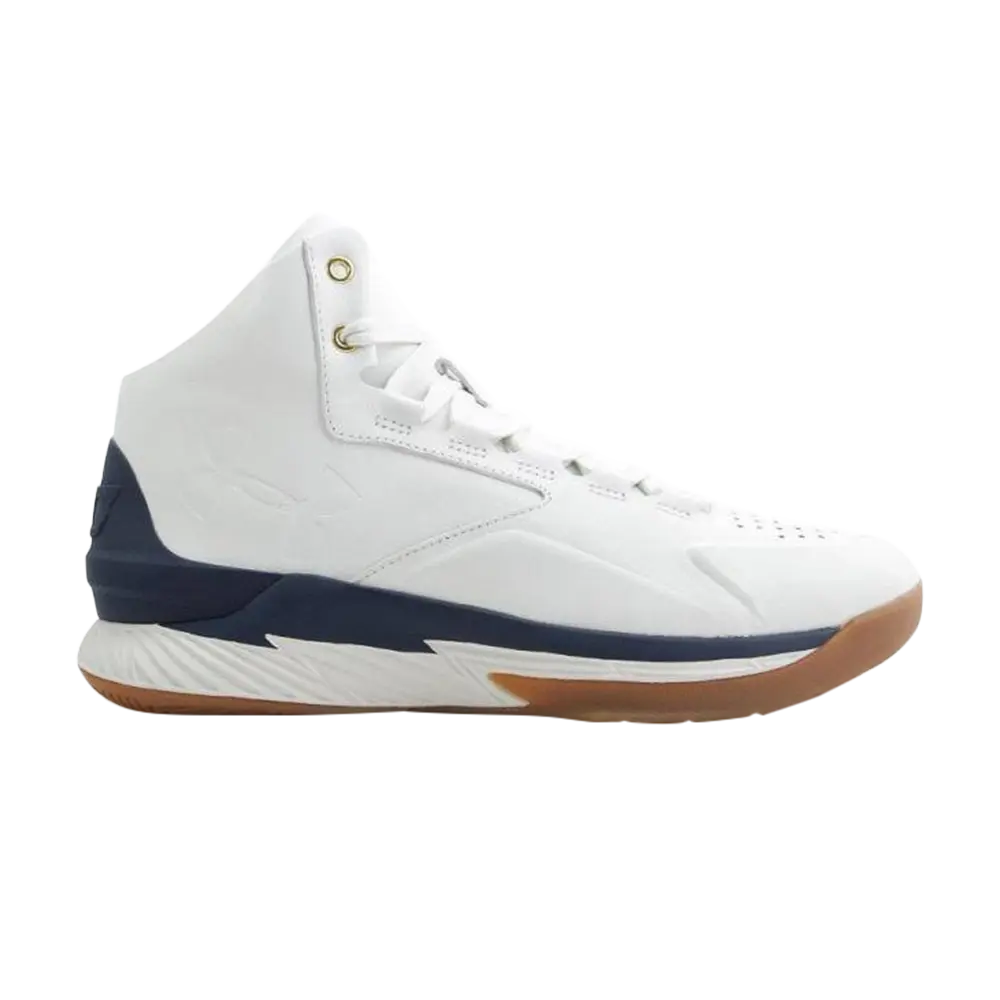 Кроссовки Curry 1 Lux Mid Under Armour, белый