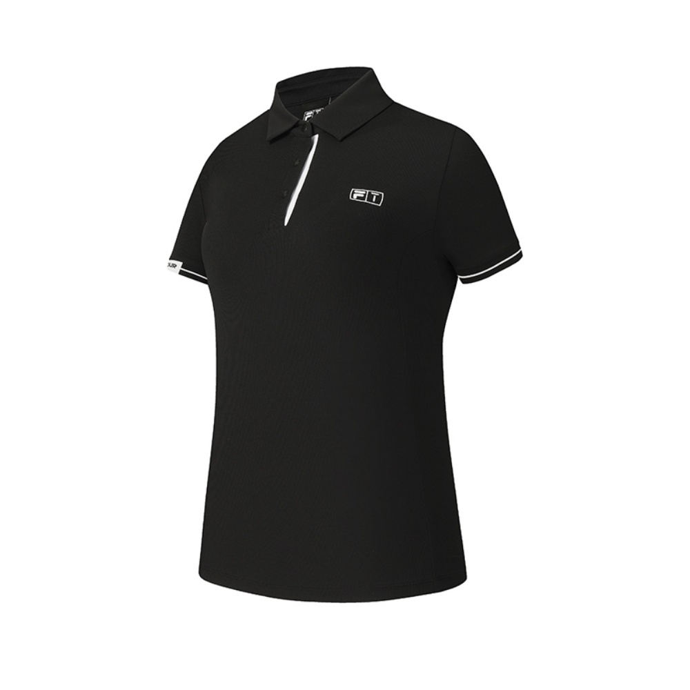 

Гольф серия поло для женщин FILA, черный