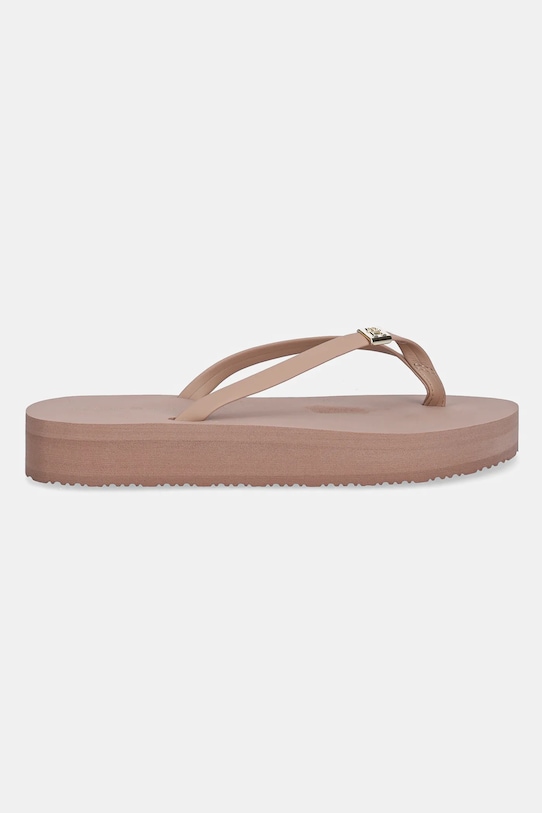 Шлепки Elevated Chic Beach Sandal Tommy Hilfiger, бежевый — фото 2