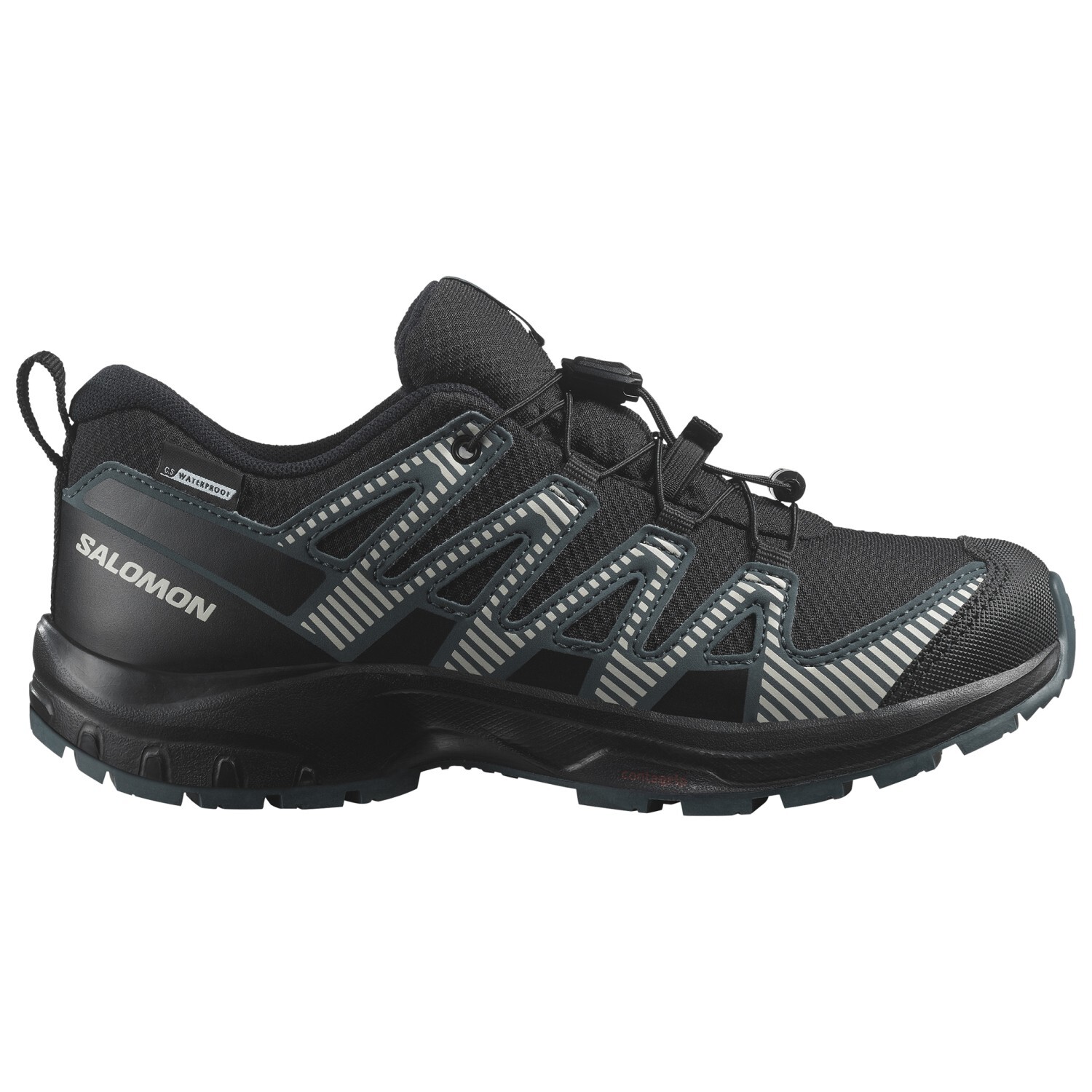 

Кроссовки для бега по пересеченной местности Salomon XA Pro V8 CSWP, цвет Black/Phantom/Dark Slate