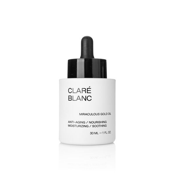 

Интенсивное масло для лица и волос, 30 мл Claré Blanc Miraculous gold oil