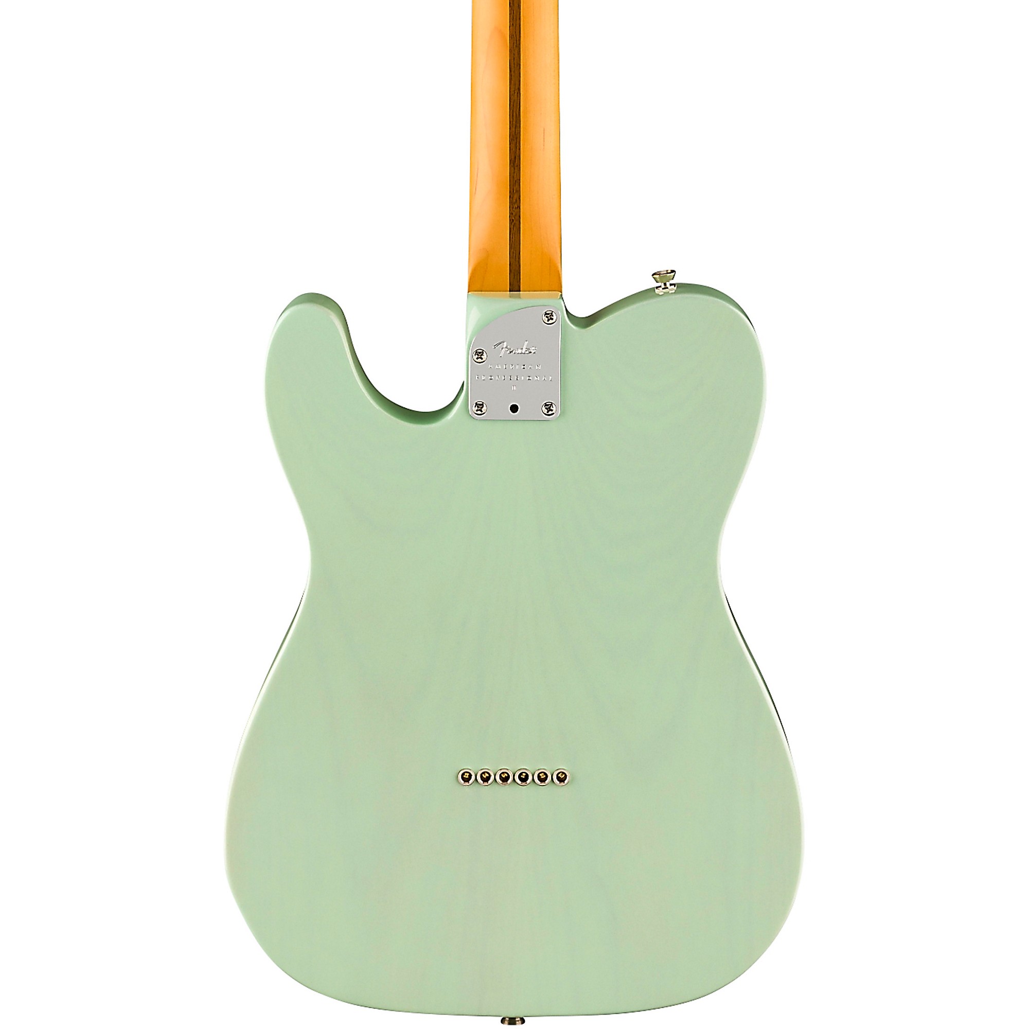 

Электрогитара Fender American Professional II Telecaster Thinline, ограниченная серия, прозрачная, серф-зеленая