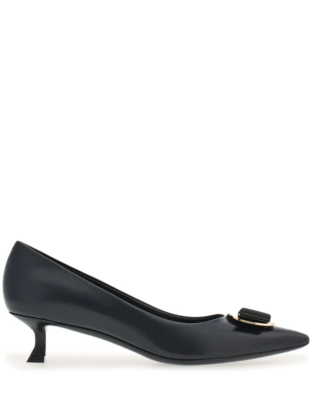 Туфли New Vara 40 Ferragamo, черный
