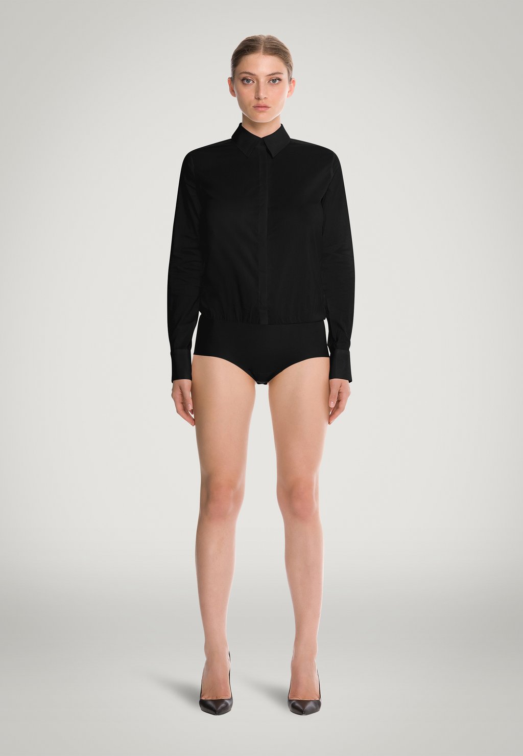 

Боди LONDON EFFECT Wolford, черный