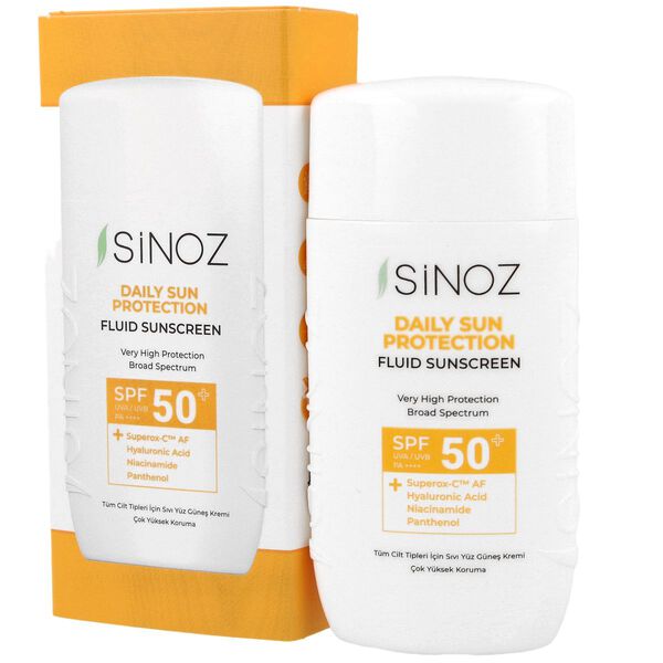 

Солнцезащитный крем spf50+/pa++++, 50мл Sinoz Daily sun protect
