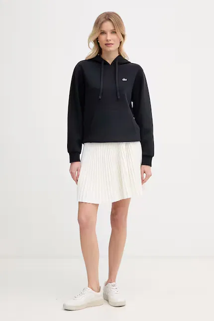 Худи Lacoste Синее с логотипом — фото 2