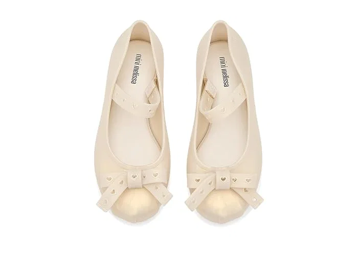 Туфли Mini Melissa Sophie Crush Kids Mini Melissa, Pearly Beige — фото 3