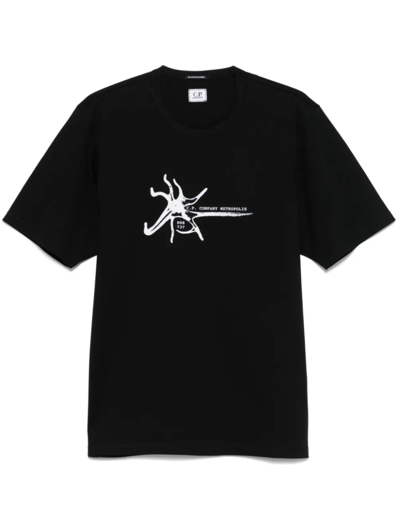 

C.P. Company футболка с короткими рукавами, черный