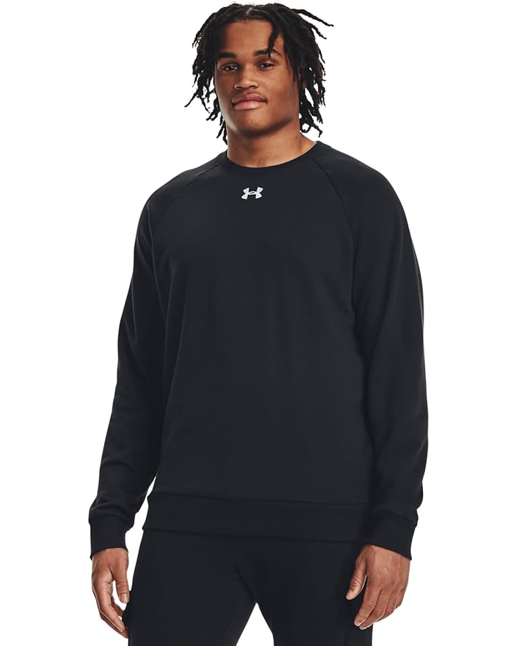 

Мужская толстовка Under Armour Rival Fleece Crew, Black/White