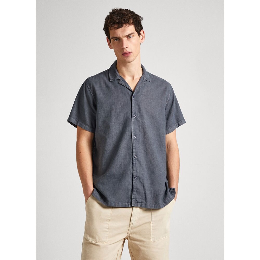 

Рубашка с коротким рукавом Pepe Jeans Pamber, серый