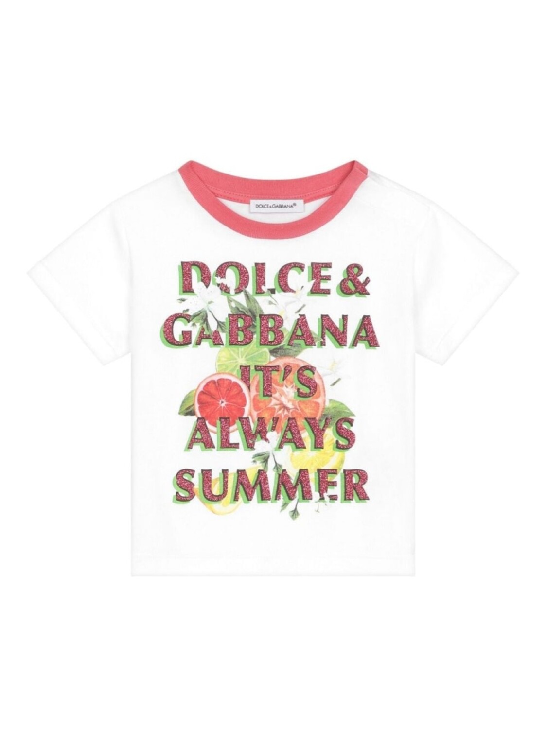 

Dolce & Gabbana футболка с принтом, белый
