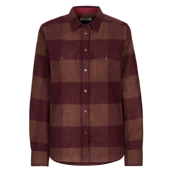 

Рубашка Fjällräven, цвет Autumn Leaf-Bordeaux Red
