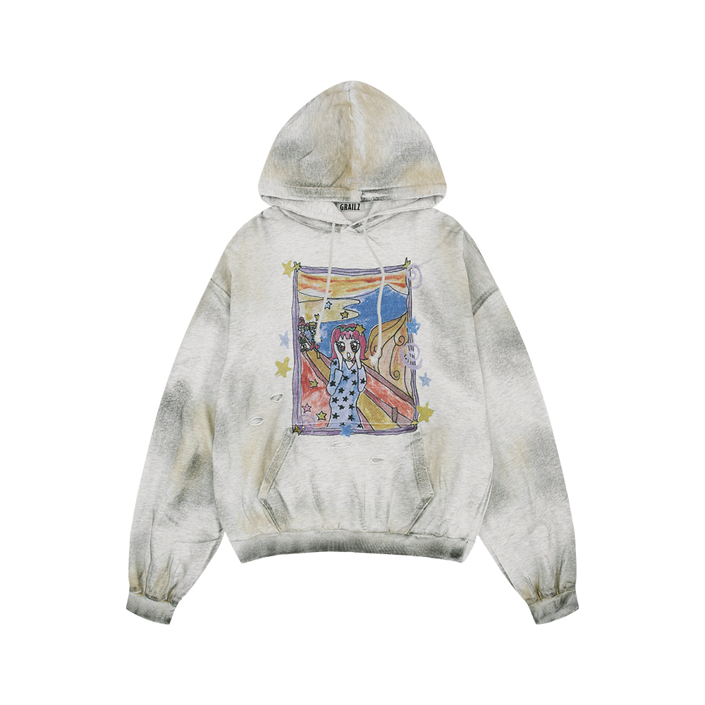 

Толстовка унисекс SOULPUSSYCAT FW25 Grailz, серый