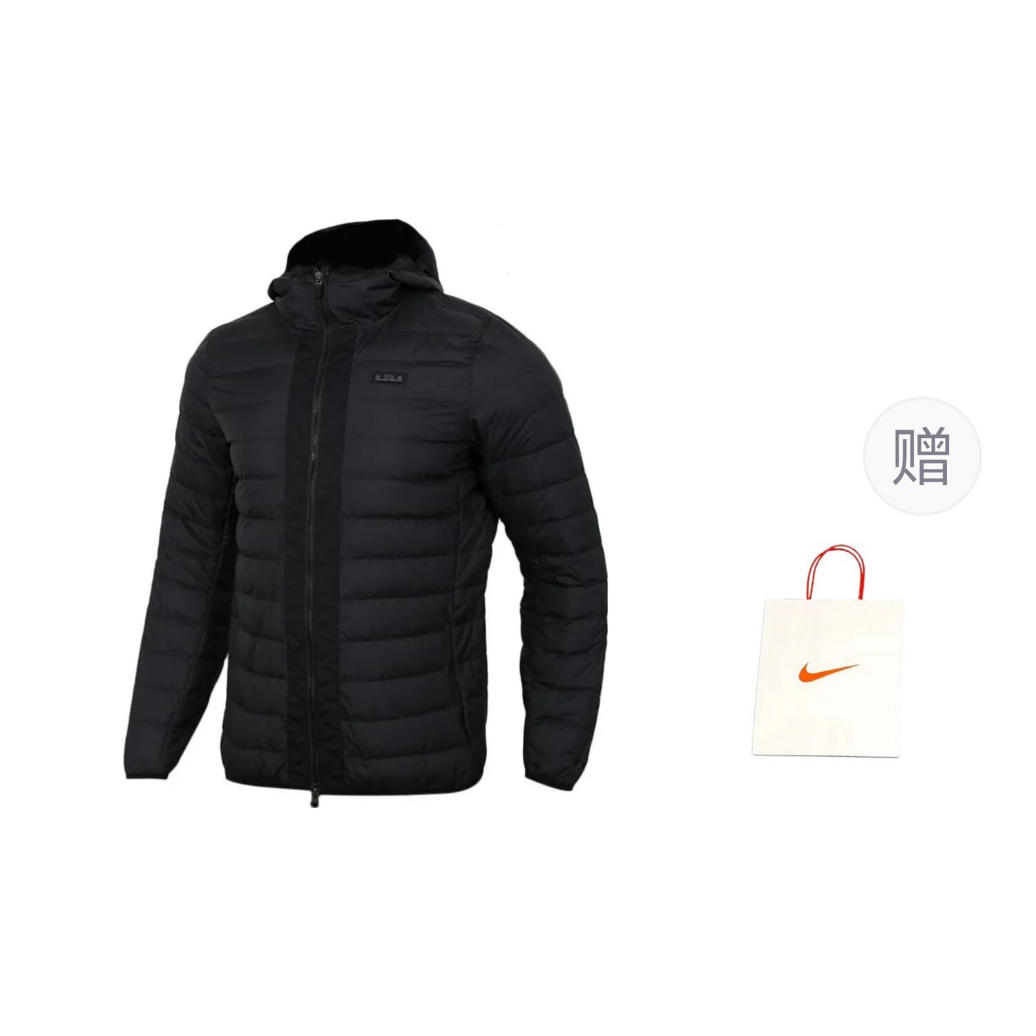 

Пуховик мужской черный Nike