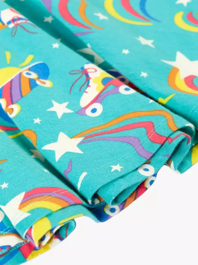 Детское платье-скейтер Солнышко, Wheely Happy Frugi — фото 4