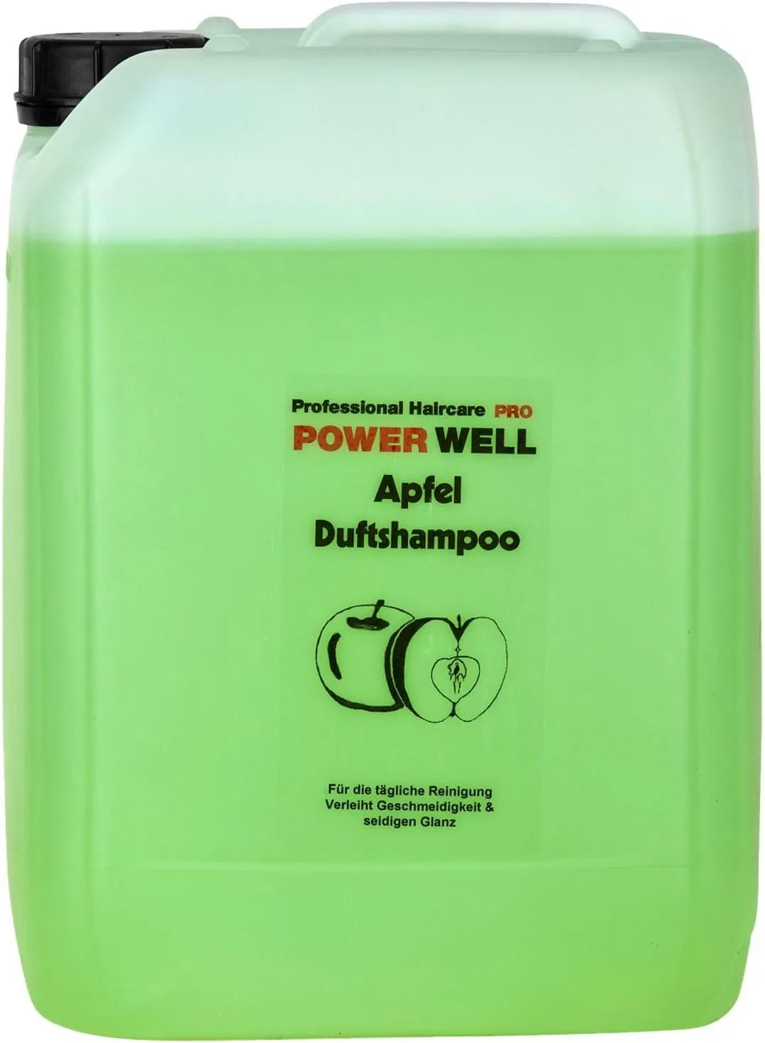 Шампунь Apple с ароматом яблока, 10 литров Powerwell