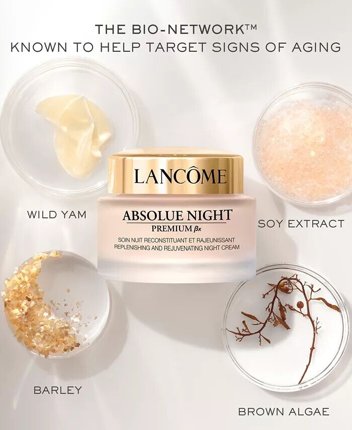 Absolue Premium Bx Night Recovery Увлажняющий антивозрастной крем, 2,6 унции Lancôme — фото 4